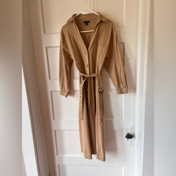 Areas Stars Shirt Dress ($195 retail) size Medium - Picture 3 of 11